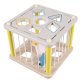 Wooden Shape Sorter Sensory Cube for Toddlers 22885
