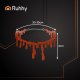 Ruhhy 26143 Halloween Necklace, Red
