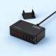 USB Charging Station Wozinsky 240W GaN QC3 Black