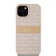 DKNY iPhone 15 Plus / 14 Plus Case Mono Stripe & Metal Logo, Pink