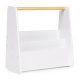 Ecotoys Montessori Kids Bookshelf, 2 Levels, White