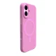 Puro Daylight MagSafe Silicone Case for iPhone 16, Pink