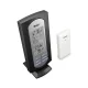 Mebus 11146 Radio-Controlled Weather Station, Black/Silver