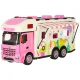 Remote Control Camper Van Toy with Accessories, 2.4GHz, Pink