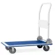 Humberg HM-506 Folding Platform Cart, White/Blue
