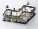 Set of 5 Hanging Bathroom Shelves (3 Baskets, 2 Corner Shelves), Black