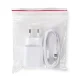 Samsung 25W Charger EP-TA800EWE with USB-C / USB-C Cable EP-DA705BWE - White