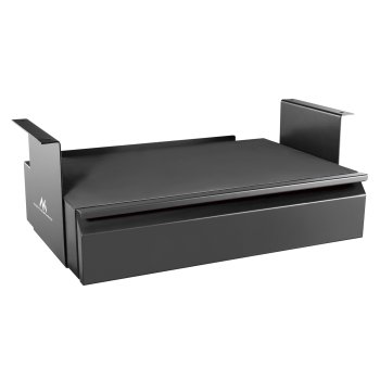 Maclean MC-875 Ergonomic Under-Desk Drawer, Black