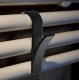 2 Pcs Bathroom Radiator Hook Tower Hanger, Black