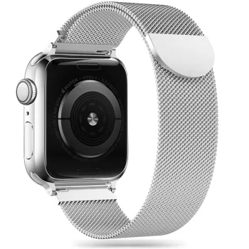 Tech-Protect MilaneseBand for Apple Watch (42/44/45/49 mm), Silver