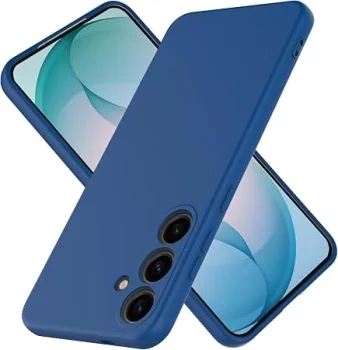 Dėklas TFO Silicon, skirtas Samsung Galaxy S25 FE / S26 FE, tamsiai mėlynas