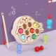Wooden Magnetic Fishing Game Seal