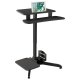 Maclean MC-848 Height Adjustable Desk (70-109 cm), Black