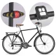 Gotel L8P Bicycle Tail Light with Turn Signals and Remote