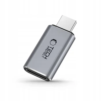 Tech-Protect UltraBoost USB-C (Male) / Lightning (Female) Adapter, Gray