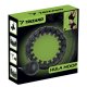 Trizand Hula Hoop with Massage Nubs and Weight, Black