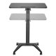Maclean MC-453B Mobile Laptop Desk, Black
