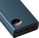 Baseus Adaman power bank 2x USB / 1x USB Type C / 1x micro USB 20000mAh 65W Quick Charge 4.0 Power Delivery blue...