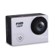 DV2400 Action Camera Video Recording Photo Shooting Recorder Waterproof + Accessories, White