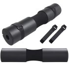 Foam Barbell Pad for Squats, Lunges and Hip Thrusts, Black