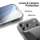 Tech-Protect iPhone 17 Pro Max Case FlexAir Hybrid, Clear
