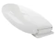 Universal Soft-Close Toilet Seat, White