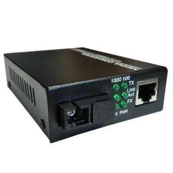 Media Converter 10/100/1000M TX1310nm Single Mode