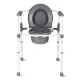 3-in-1 Height Adjustable Commode Toilet Chair
