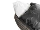 Soft Corduroy Dog and Cat Bed, Size M, Beige