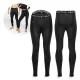 4Fizjo Unisex Thermal Pants, Black, Size S