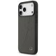 Mercedes Leather Large Laurel Leave MagSafe Case for iPhone 17 Pro Max Anthracite