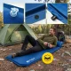 Mountain Goat Self-Inflating Camping Mat with Pillow, Navy Blue