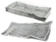 Large Underbed Storage Bag Organizer for Shoes and Bedding, Zippered, 90x42x14 cm, Grey