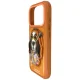 Nimmy Cool&Cute 2.0 Dog Phone Case Cover iPhone 17 Pro Max with Magnetic Hanger - Orange