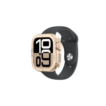 AmazingThing Titan Pro Aluminum Case for Apple Watch 11 46mm - Gold
