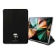Karl Lagerfeld Saffiano Ikonic Karl Case for iPad Pro 11\" (2021) - Black