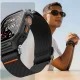 Spigen Lite Fit Pro Strap and Tempered Glass for Apple Watch Ultra 49mm, Matte Black