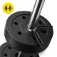 4FIZJO Spring Collars for Barbell 25 mm 2 pcs, Black/Silver