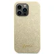 Guess Glitter Script Case for iPhone 14 Pro Gold