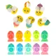Montessori bee magnet wooden fishing game