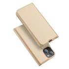 Apple iPhone 13 mini 5.4'' DUX DUCIS Magnetic Book Case Cover, Gold