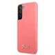 Guess GUHCS22MLSLMGFU Silicone Case for Galaxy S22+ S906, Fuchsia