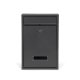 ModernHome Galvanized Steel Wall Mount Mailbox HPB006, Anthracite