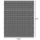 Soft Microfiber Throw Blanket 160x200 cm Ruhhy 24494, Grey