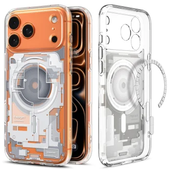 Spigen iPhone 17 Pro Case Ultra Hybrid Mag Zero One, White