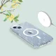 Tech-Protect iPhone 13 / 14 Case FlexAir Hybrid MagSafe, Clear Glitter