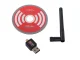 Wi-Fi Network Card with Antenna, USB Adapter, 1200Mbps