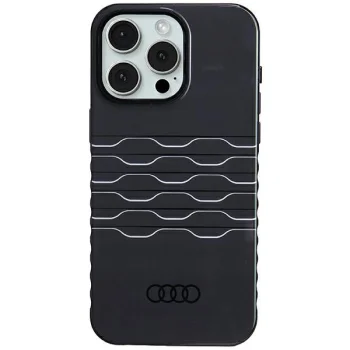Audi iPhone 15 Pro Max Case IML MagSafe, Black