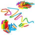 Savienojamas sensorās caurules Pop Tube bērniem, antistresa rotaļlieta, 60 gab.