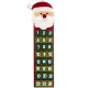 Ruhhy Hanging Felt Advent Calendar with 24 Pockets, Red